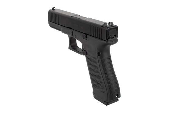 Glock 17 Gen5 handgun features standard sights and 17-round magazine